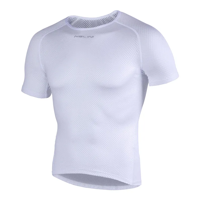 Nalini AIS Kermess Short Sleeve Baselayer in White